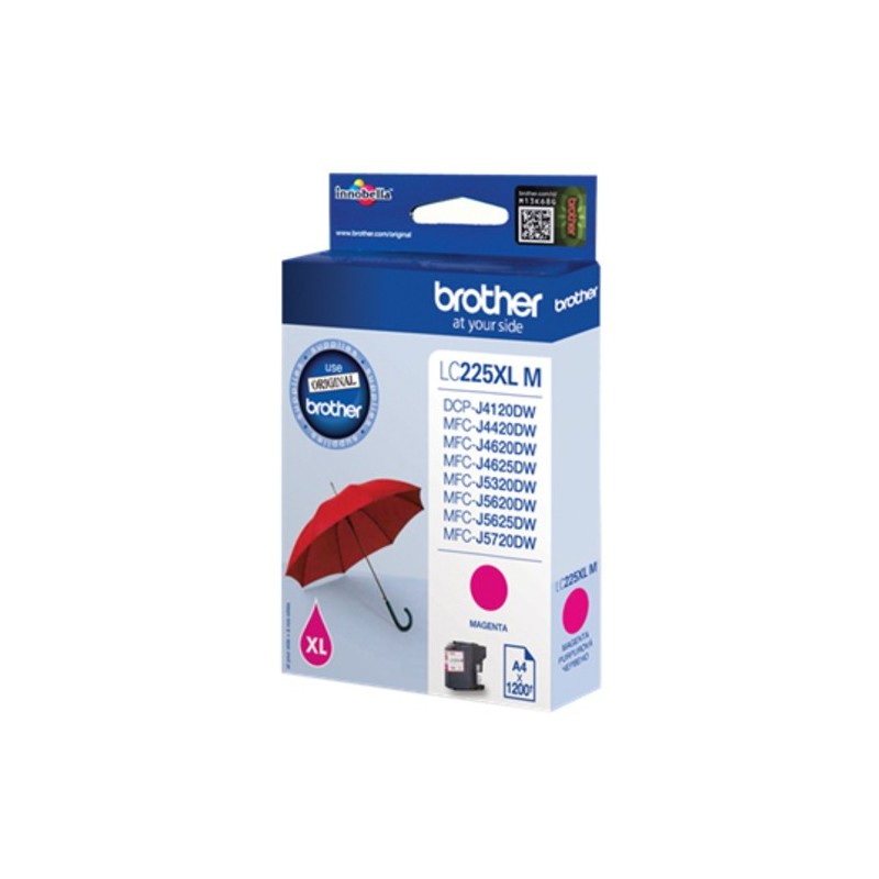 Brother CARTUCHO TINTA MAGENTA ALTA CAPACIDAD BLISTER 1200 P ISO STNDR