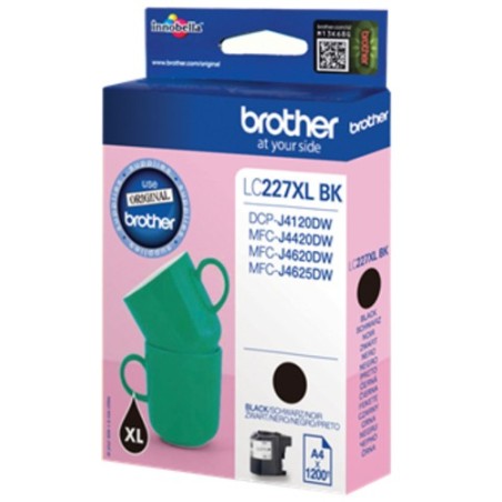 Brother CARTUCHO TINTA NEGRO ALTA CAPACIDAD BLISTER 1200 P ISO STNDRDS