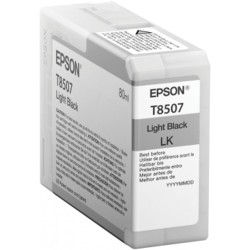 Epson CARTUCHO TINTA NEGRO CLARO T8507 ULTRACHROME 80ML