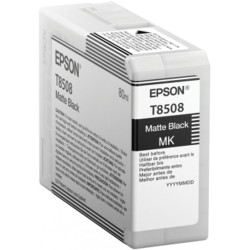 Epson CARTUCHO TINTA NEGRO MATE T8508 ULTRACHROME 80ML