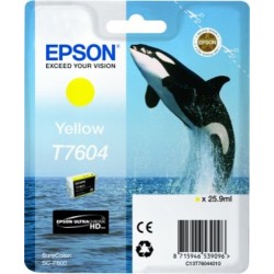 Epson CARTUCHO TINTA T7604 AMARILLO