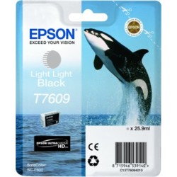 Epson CARTUCHO TINTA T7609 NEGRO CLARO CLARO