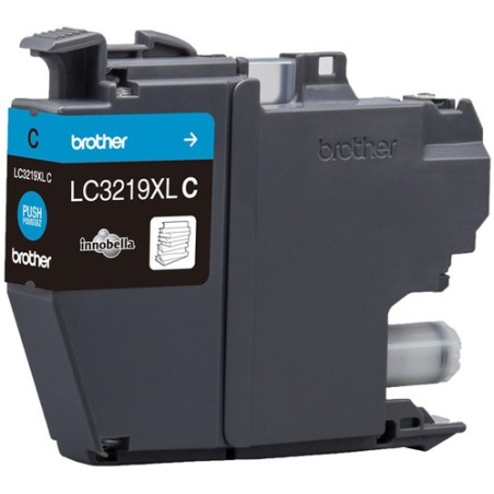 Brother LC-3219XLC CARTUCHO TINTA CIAN 1500 PAGINAS ISO STANDARD 24711