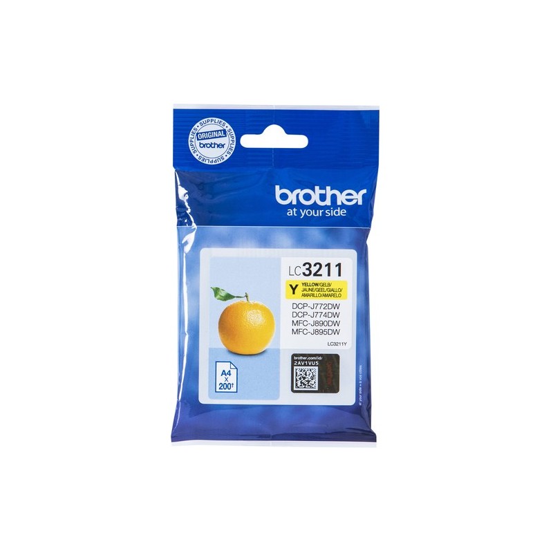 Brother CARTUCHO TINTA AMARILLO 200 PAGINAS