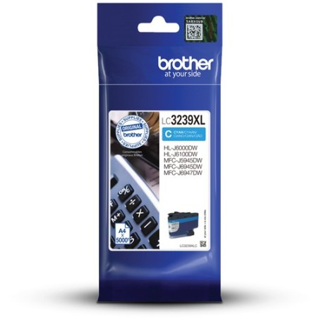 Brother CARTUCHO TINTA CIAN LC-3239XLC PARA HL-J6000DW J6100DW MFC-J59