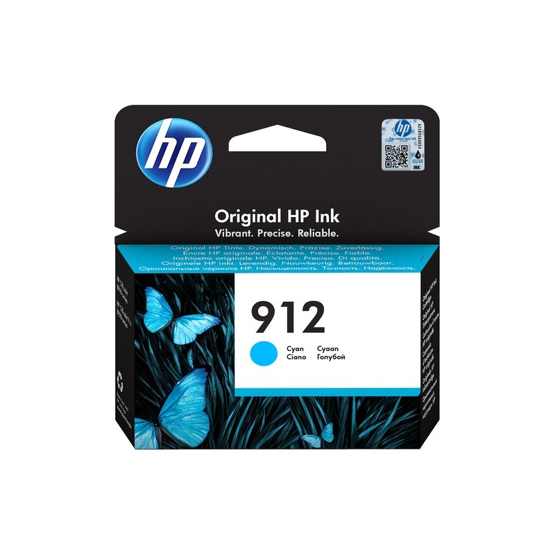 HP CARTUCHO TINTA 912 CIAN