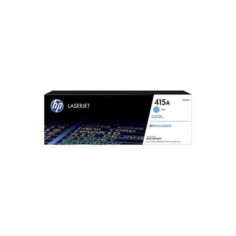 HP CARTUCHO DE TONER 415A CIAN LASERJET