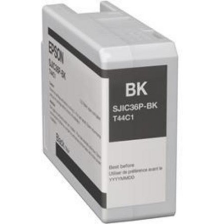 Epson CARTUCHO TINTA SJIC36P-K C6000 SERIES NEGRO