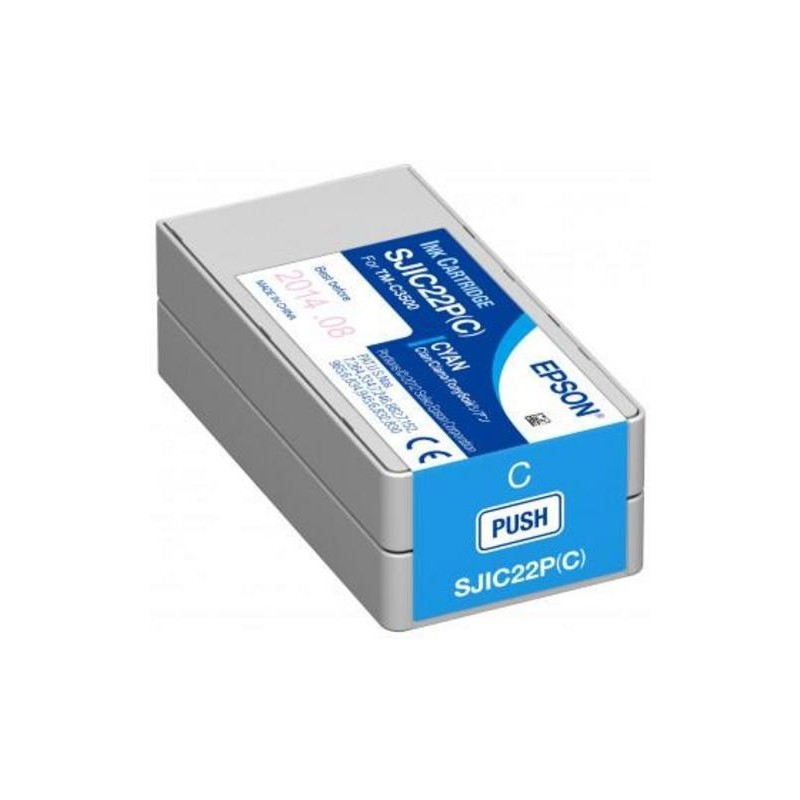 Epson CARTUCHO TINTA SJIC36P-C C6000 SERIES CIAN