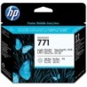 HP CABEZAL DE IMPRESIÓN NO 771 NEGRO LIGHT GRIS PARA DESIGNJET