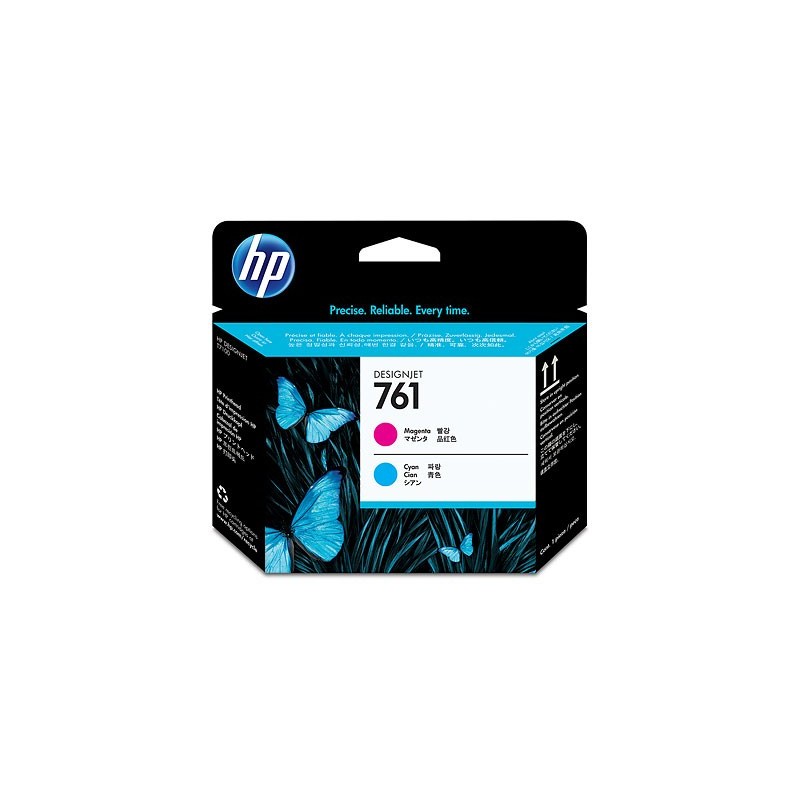 HP CABEZAL DE IMPRESIÓN NO 761 CIAN MAGENTA PARA DESIGNJET