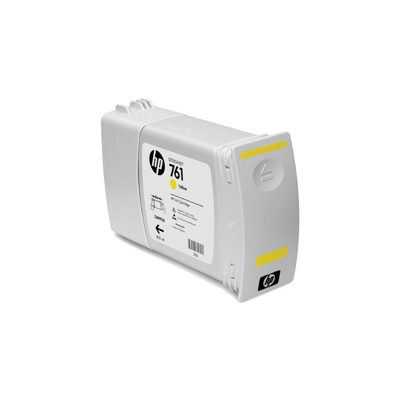 HP CARTUCHO TINTA NO 761 400ML AMARILLO DESIGNJET