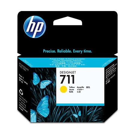 HP CARTUCHO TINTA NO 711 AMARILLO 29 ML