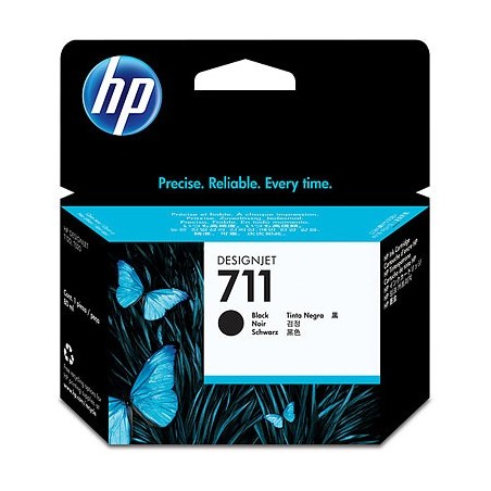 HP CARTUCHO TINTA NO 711 NEGRO 80 ML