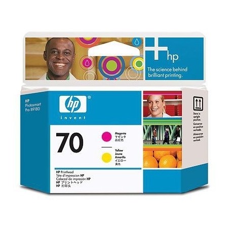 HP 70 MAGENTA AND AMARILLO PRINTH PARA DESIGNJET Z2100 PS PRO B9180