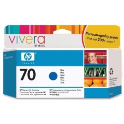 HP 70 130 ML TINTA AZUL PARA DESIGNJET Z2100 Z3100