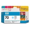 HP CARTUCHO TINTA 70 CIAN CLARO 130 ML PARA DESIGNJET Z2100 Z3100