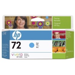 HP 72 CARTUCHO TINTA CIAN 130 ML CON TINTA VIVERA