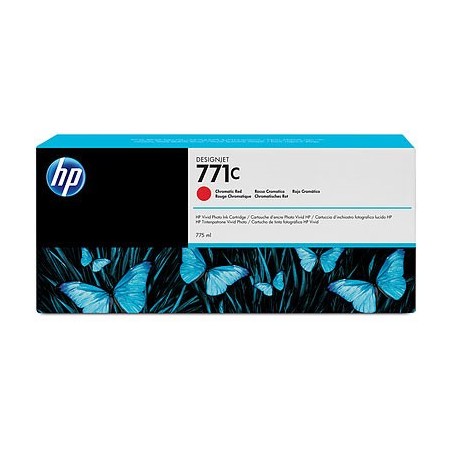 HP CARTUCHO TINTA NO 771C ROJO CROMÁTICO DESIGNJET 775-ML