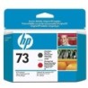 HP CABEZAL DE IMPRESIÓN 73 NEGRO MATE - ROJO CROMÁTICO