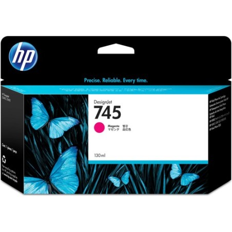 HP CARTUCHO TINTA NO 745 MAGENTA 130ML