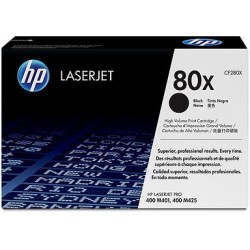 HP TONER CARTUCHO 80X NEGRO