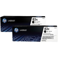 HP CARTUCHO DE TONER 83A NEGRO 2 UNIDADES