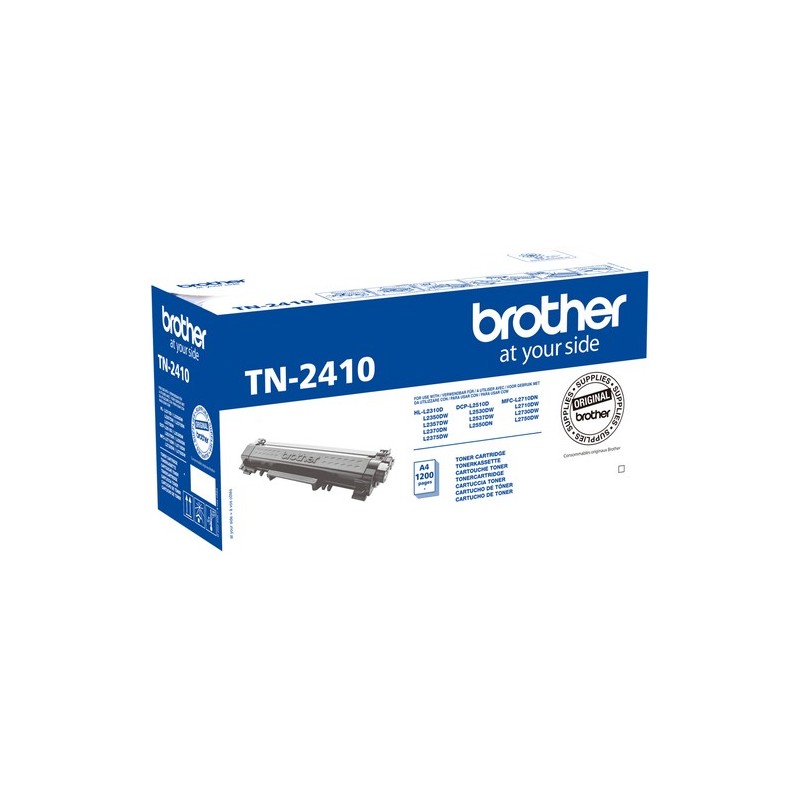 Brother TONER NEGRO 1200 PAGINAS TN2410