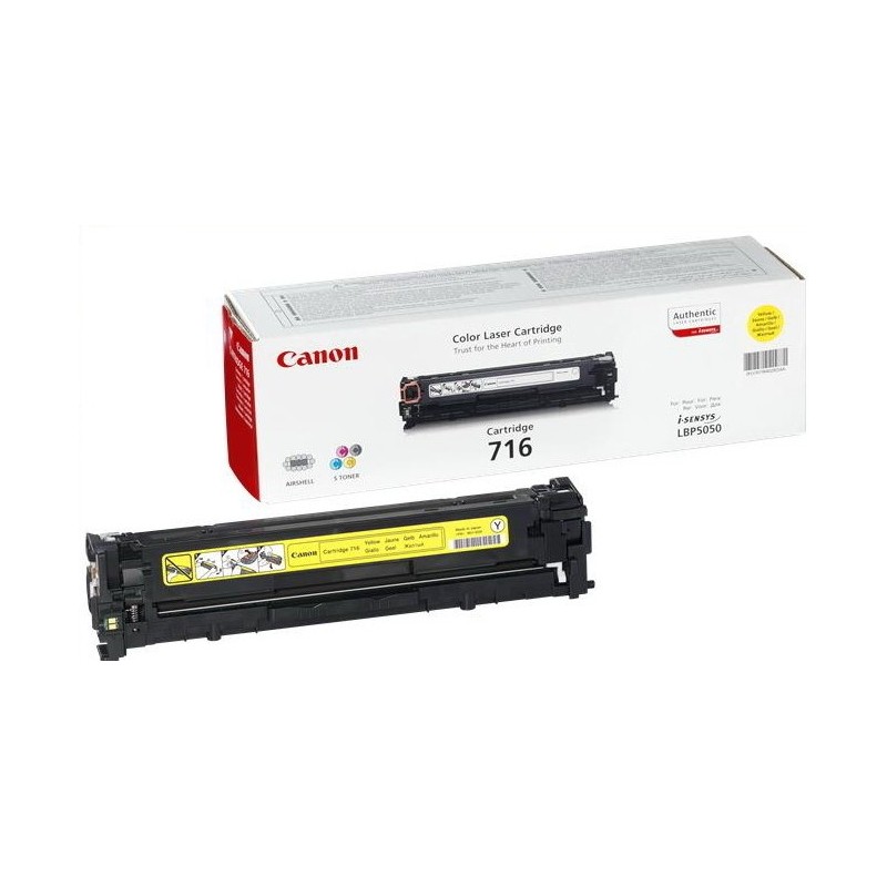 Canon TONER CARTUCHO 716 AMARILLO PARA LBP 5050 5050N