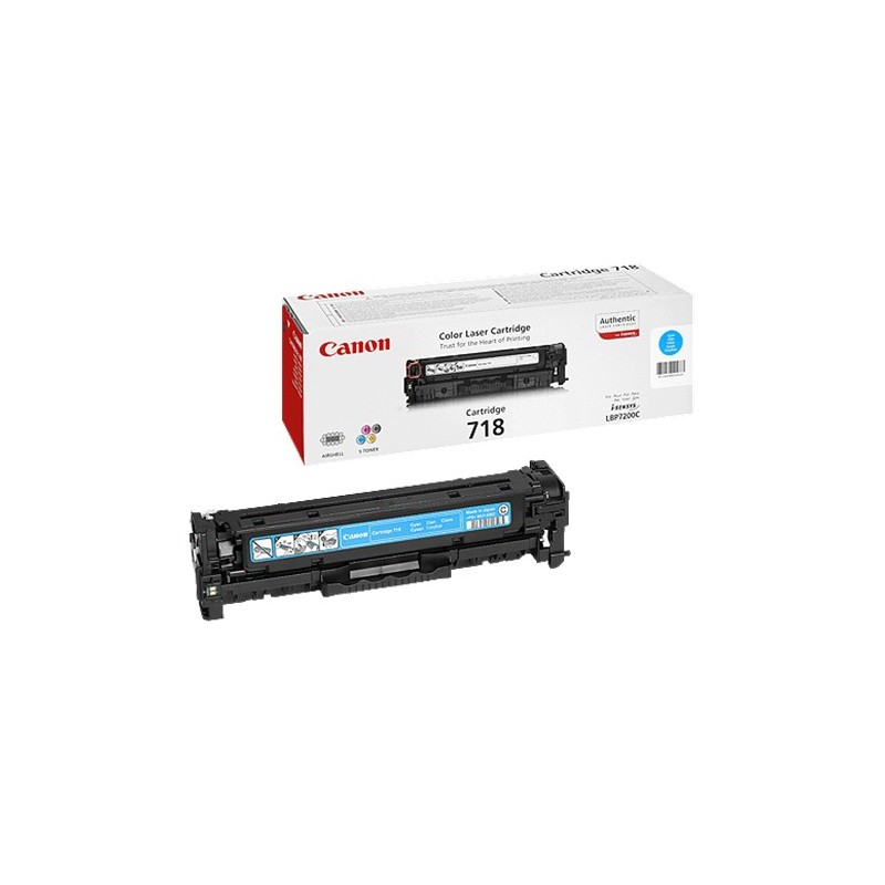 Canon TONER CIAN CARTUCHO 718 PARA LPB 7200CDN