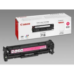 Canon CRG 718 MAGENTA CARTUCHO 2900P PARA LPB 7200CDN