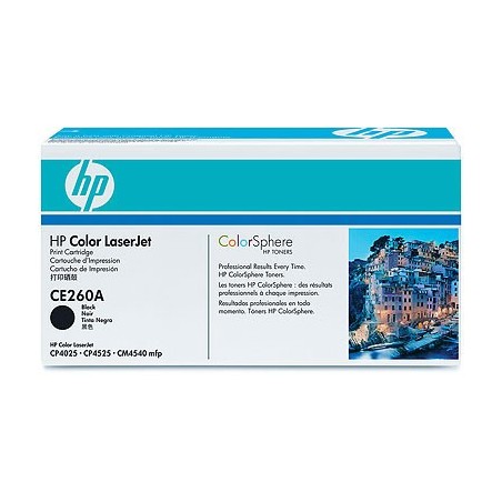 HP TONER CARTUCHO 647A NEGRO COLOR LASERJET CE260A