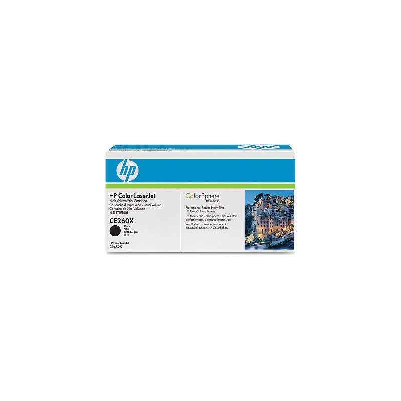 HP TONER CARTUCHO 649X NEGRO COLOR LASERJET CE260X