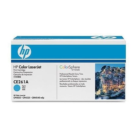 HP TONER CARTUCHO 648A CIAN COLOR LASERJET CE261A