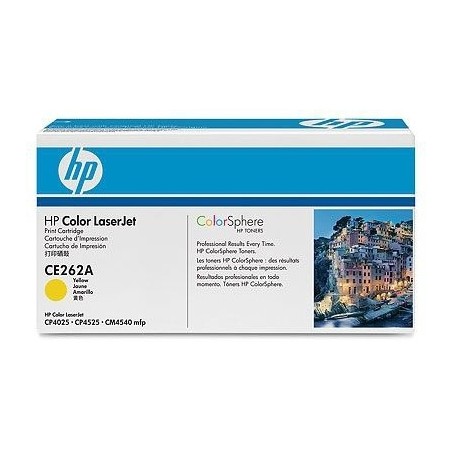 HP TONER CARTUCHO 648A AMARILLO COLOR LASERJET CE262A