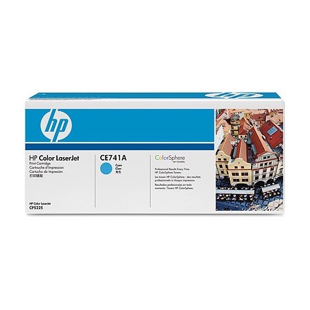 TONER CARTUCHO 307A CIAN CE741A HP COLOR LASERJET