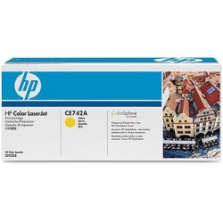 TONER CARTUCHO 307A AMARILLO CE742A HP COLOR LASERJET