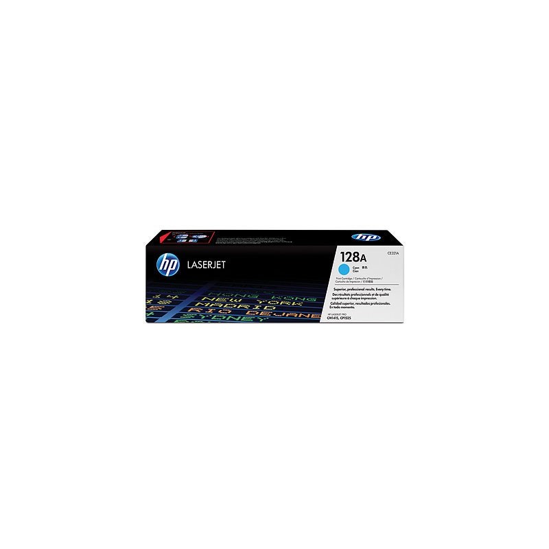 HP TONER CARTUCHO 128A CIAN PARA LASERJET