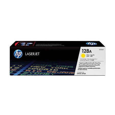 HP TONER CARTUCHO 128A AMARILLO PARA LASERJET