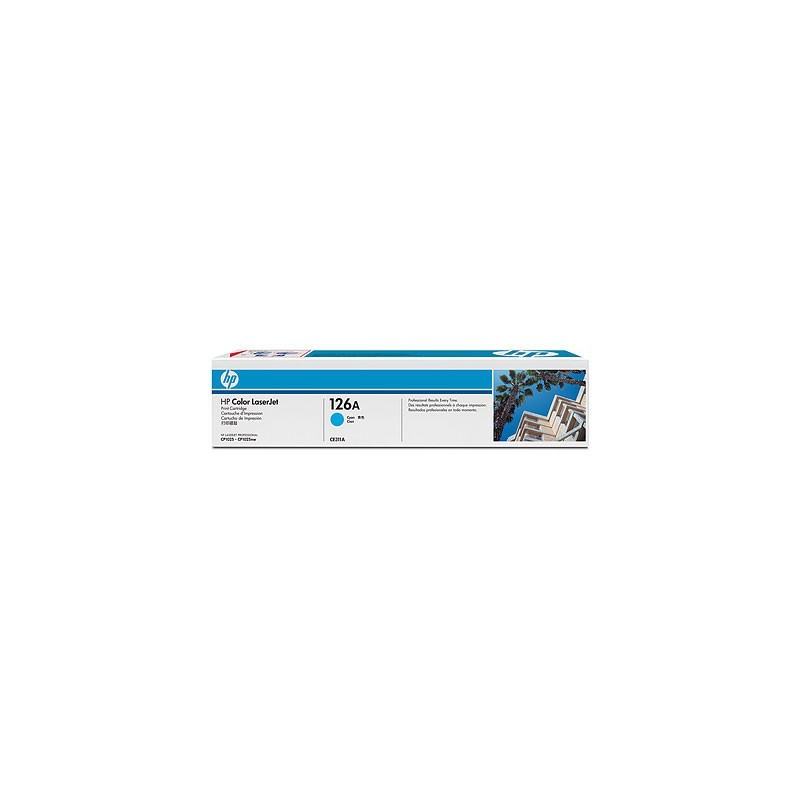 HP TONER CARTUCHO 126A CIAN PARA LASERJET