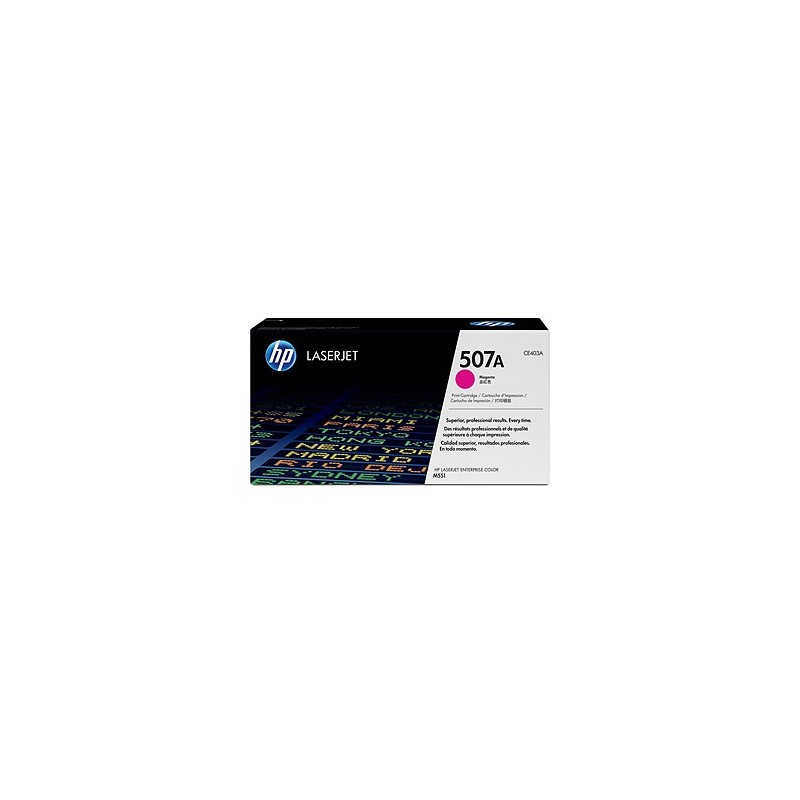 HP TONER CARTUCHO 507A MAGENTA LASERJET