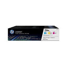 HP TONER CARTUCHO 126A C/M/Y TRI PACK