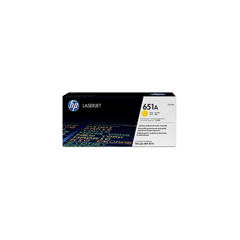 HP TONER CARTUCHO 651A AMARILLO