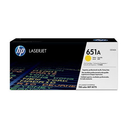 HP TONER CARTUCHO 651A AMARILLO