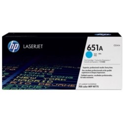 HP TONER CARTUCHO 651A CIAN