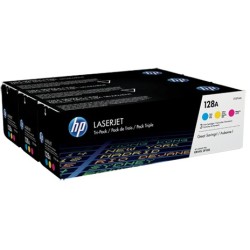 HP TONER CARTUCHO LASERJET 128A TRIPACK CYM CF371AM