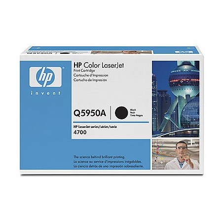 HP TONER CARTUCHO 643A NEGRO PARA COLOR LASERJET 4700