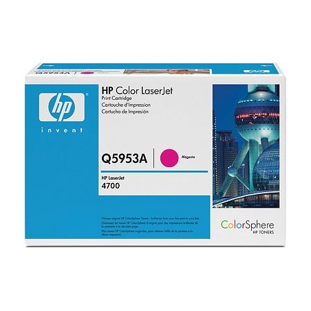 HP TONER CARTUCHO 643A MAGENTA PARA COLOR LASERJET 4700