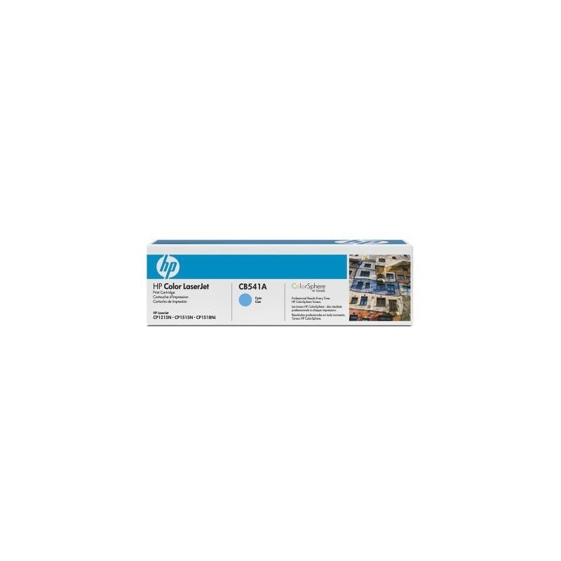 HP TONER CARTUCHO 125A CIAN CON COLORSPERE TONER - CB541A