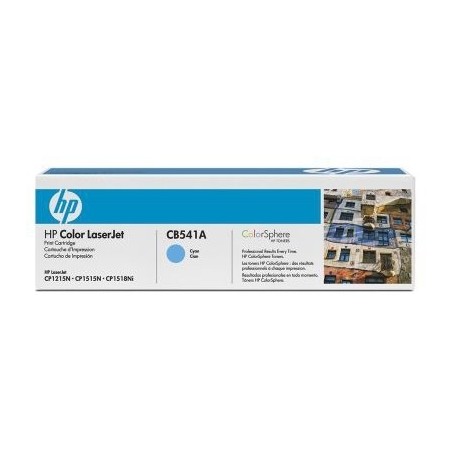 HP TONER CARTUCHO 125A CIAN CON COLORSPERE TONER - CB541A